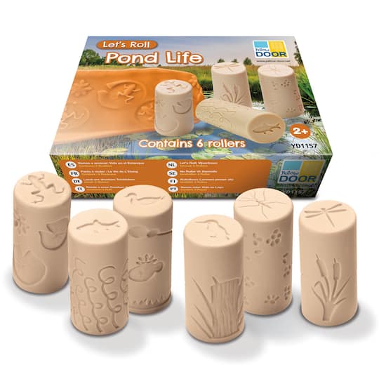Yellow Door 3" Cream Let's Roll Pond Life Rollers Set
